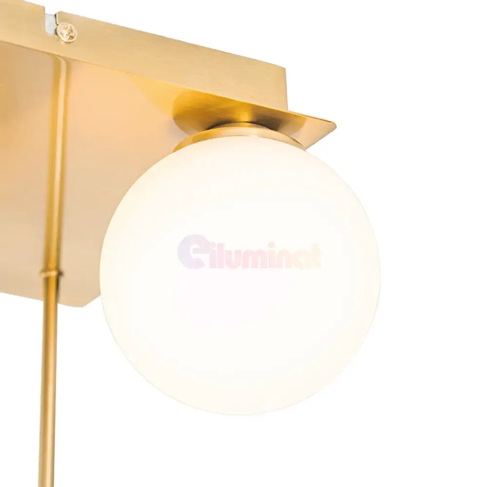 Lustra Abajur Mat Mini Serelys GOLD 5XG9 AURIE / ABAJUR Chandeliers