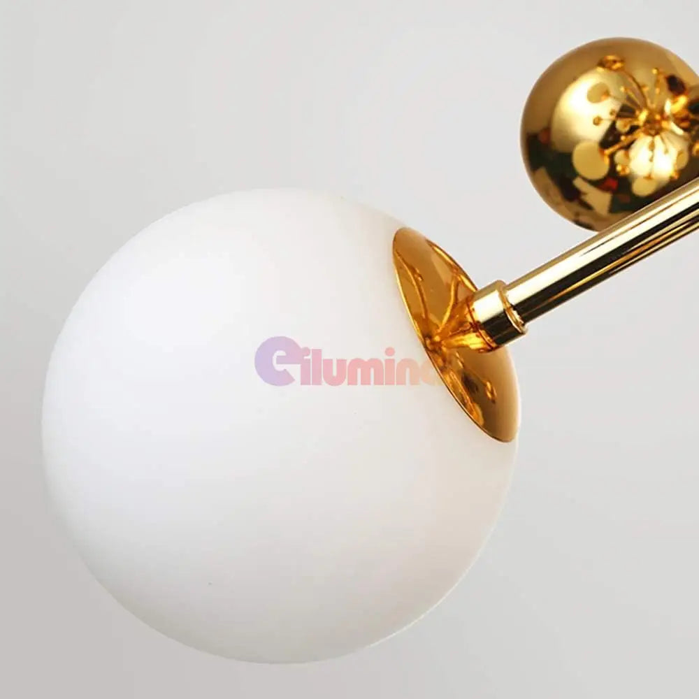 Lustra Abajur Mat Neuron Gold Chandeliers