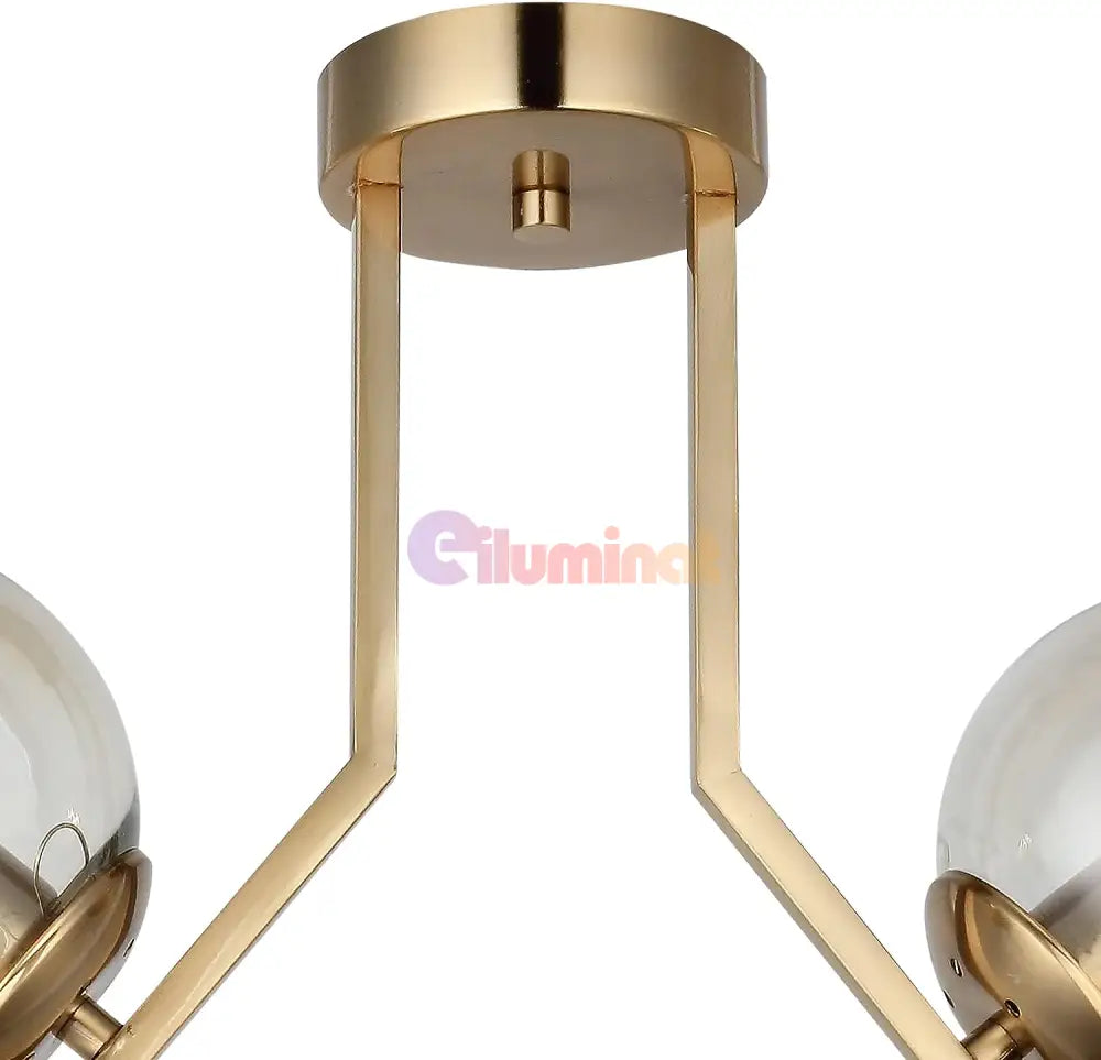 Lustra Abajur Transparent Aplicata 2Xe27 Mx412-2 Chandeliers