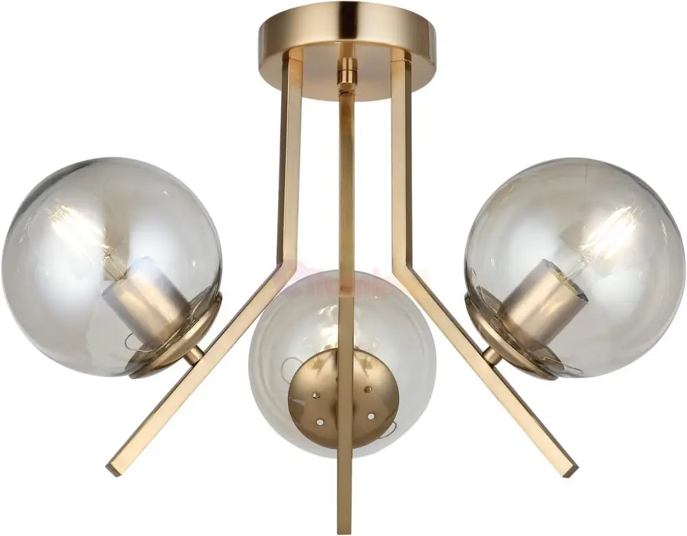 Lustra Abajur Transparent Aplicata 3Xe27 Mx412-3 Chandeliers