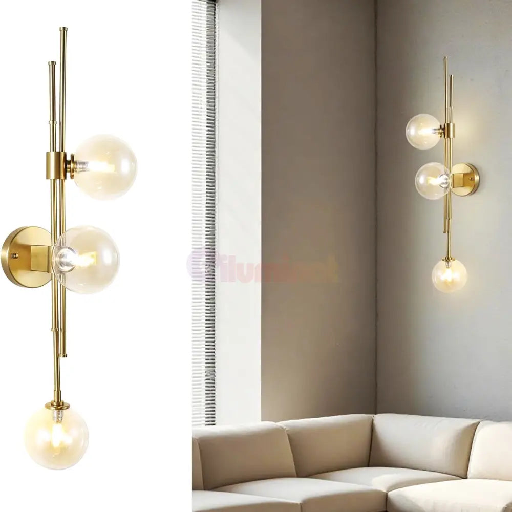 Lustra Abajur Transparent Liniara MX905 3 AURIE / ABAJUR Chandeliers