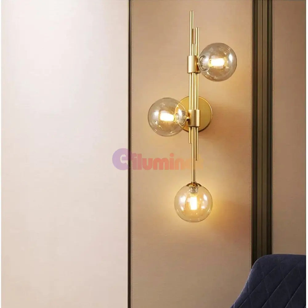 Lustra Abajur Transparent Liniara MX905 3 AURIE / ABAJUR Chandeliers