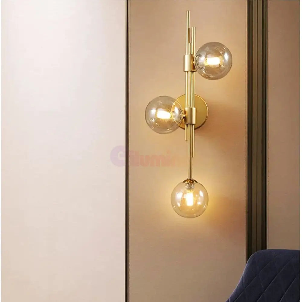 Lustra Abajur Transparent Liniara MX905 3 AURIE / ABAJUR Chandeliers