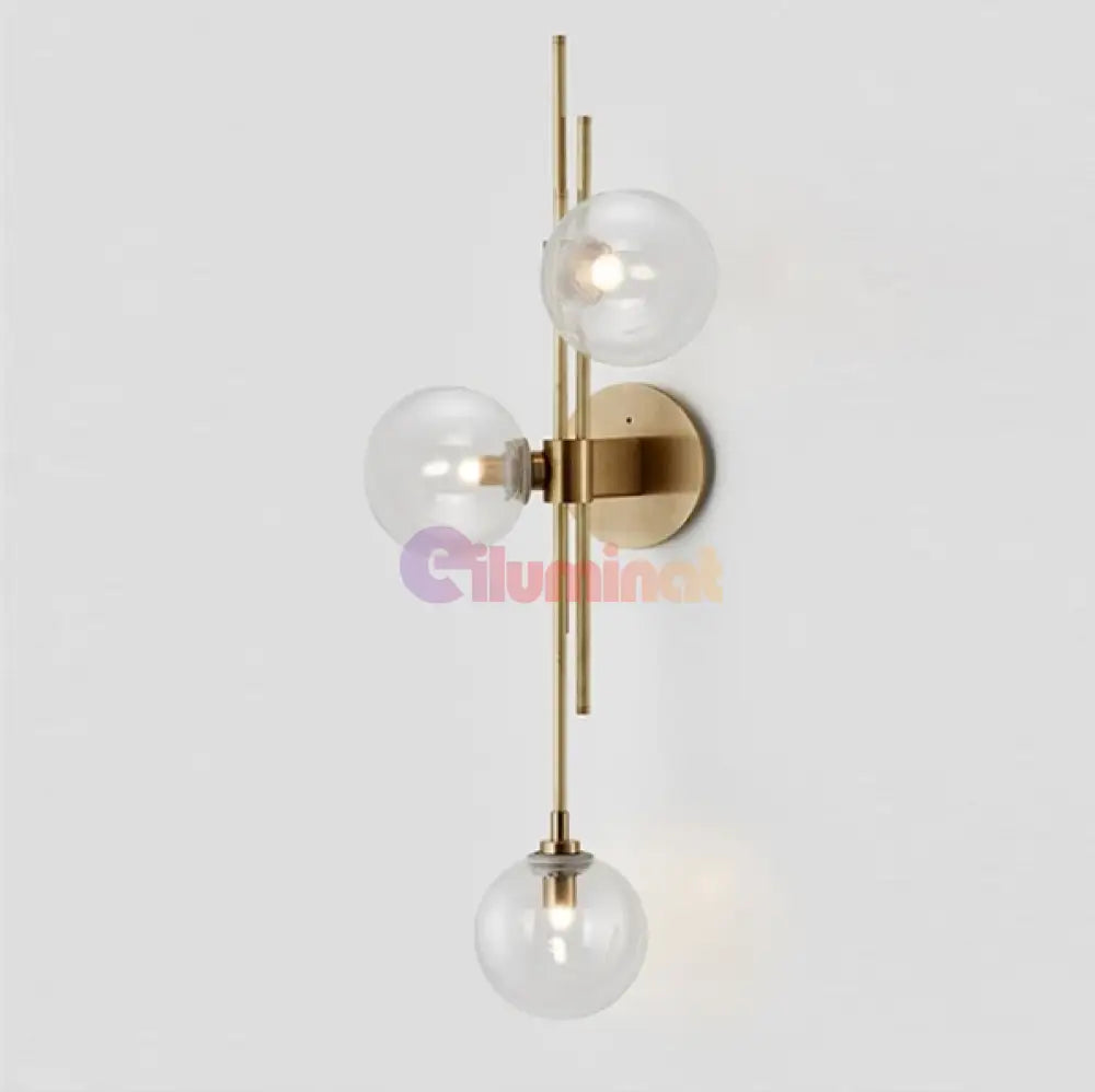 Lustra Abajur Transparent Liniara 3Xe27 Mx905-3 Chandeliers