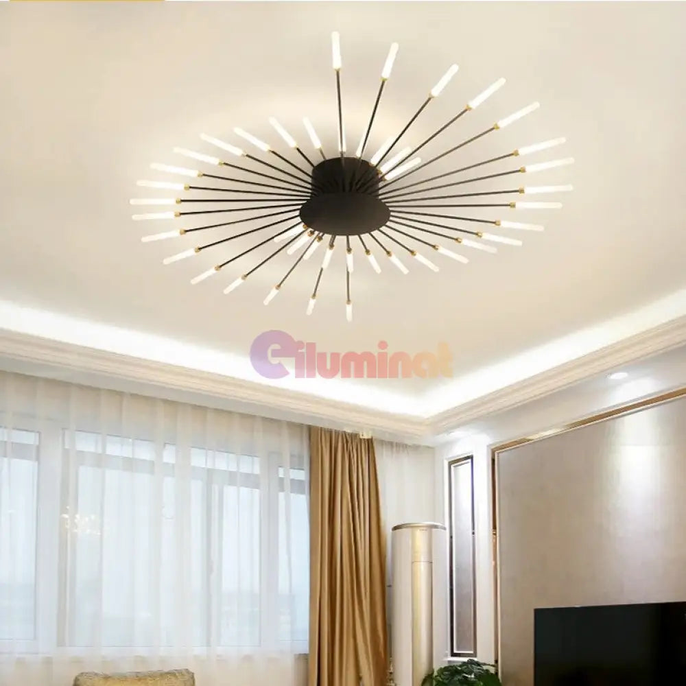 Lustra American Beauty Black Chandeliers