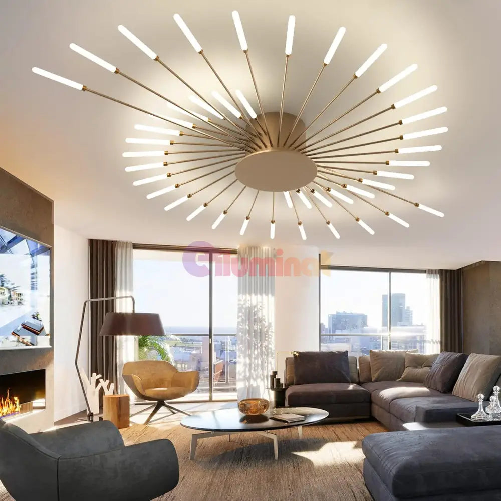Lustra American Beauty Gold Chandeliers