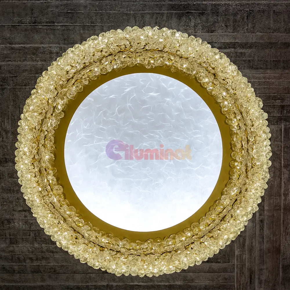 Lustra Aplicata Crystal Golden Sponge Deluxe Lighting Fixtures