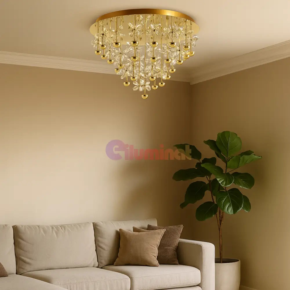 Lustra Aplicata Crystal PIANOPOLI 3 EGLO 390309 AURIE / CRISTAL Lighting Fixtures