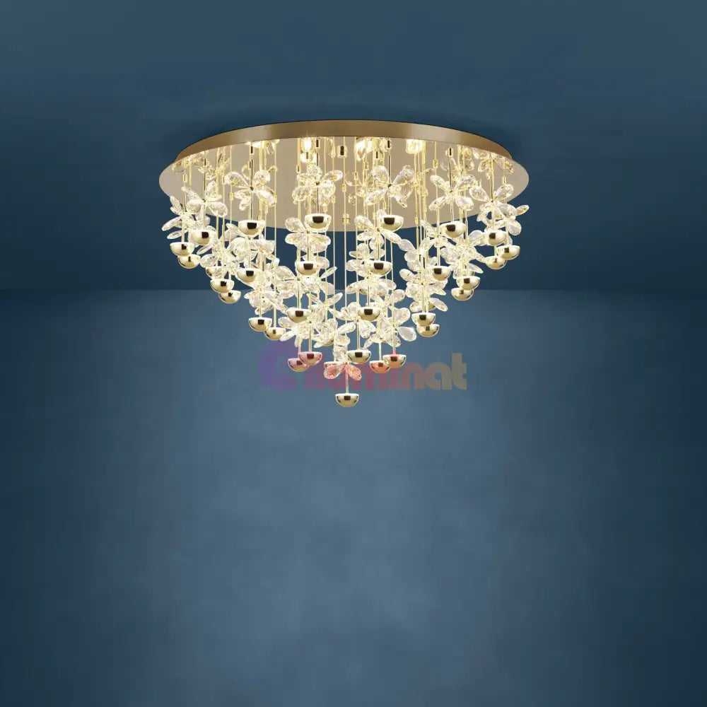 Lustra Aplicata Crystal PIANOPOLI 3 EGLO 390309 AURIE / CRISTAL Lighting Fixtures