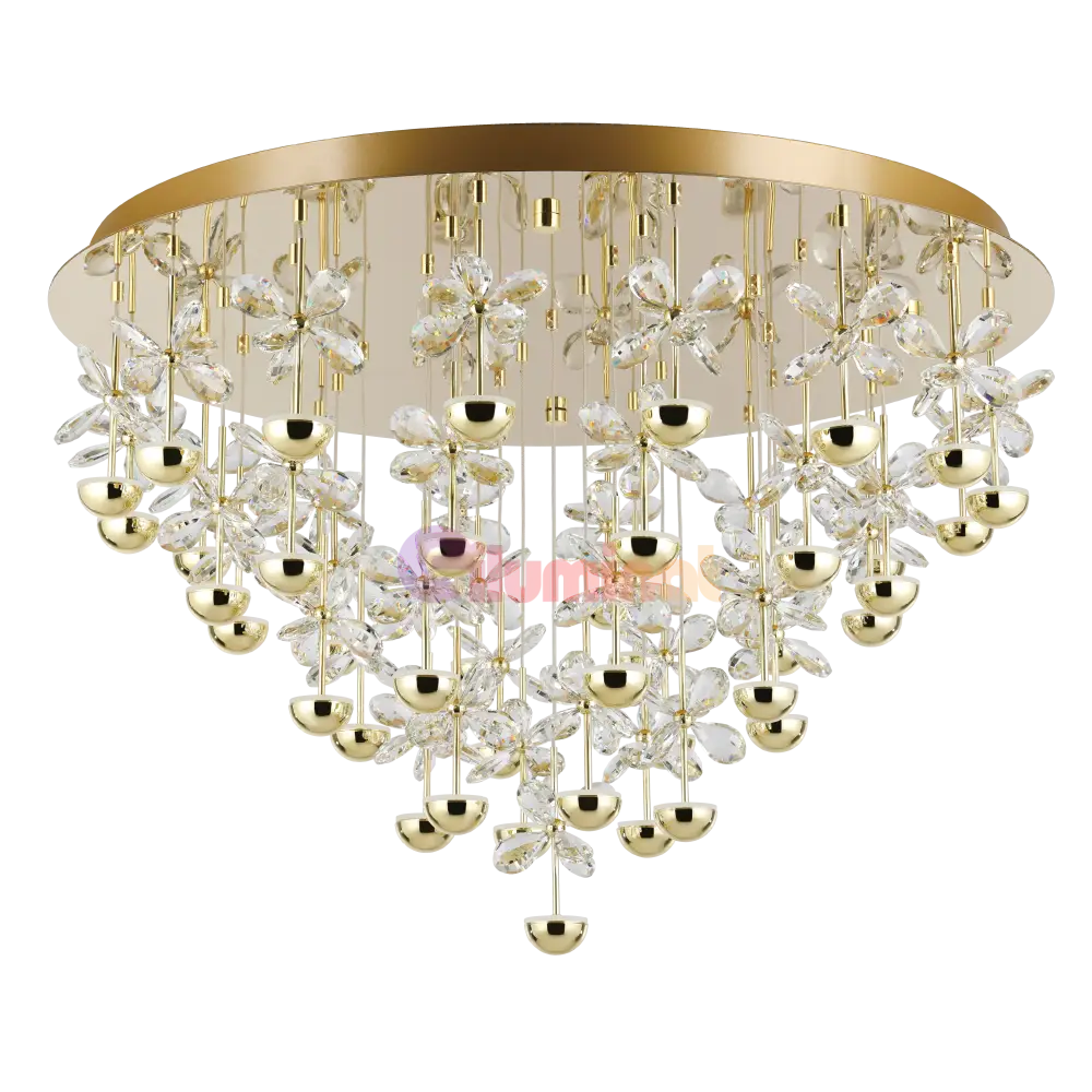 Lustra Aplicata Crystal PIANOPOLI 3 EGLO 390309 AURIE / CRISTAL Lighting Fixtures