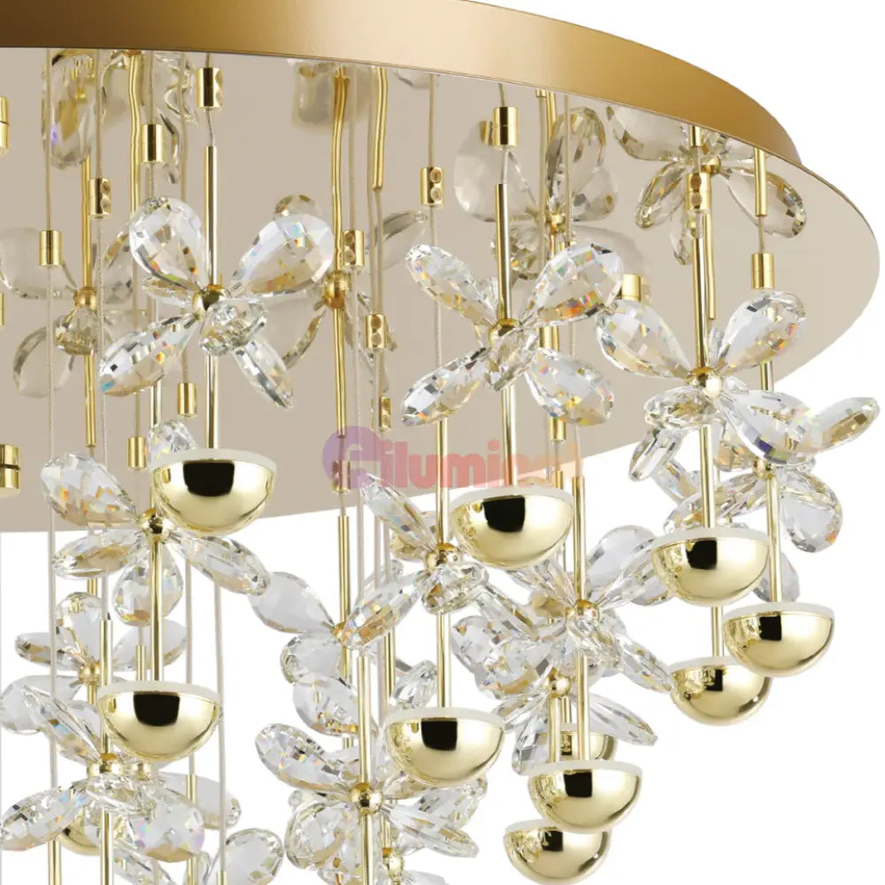 Lustra Aplicata Crystal PIANOPOLI 3 EGLO 390309 AURIE / CRISTAL Lighting Fixtures