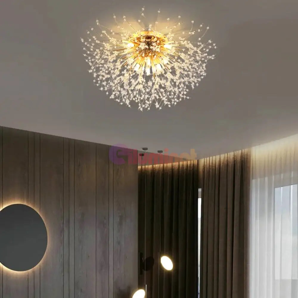 Lustra Aplicata Crystal Sigma Gold Lighting Fixtures