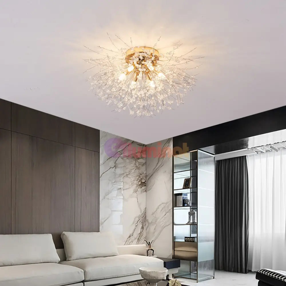 Lustra Aplicata Crystal Sigma Gold Lighting Fixtures