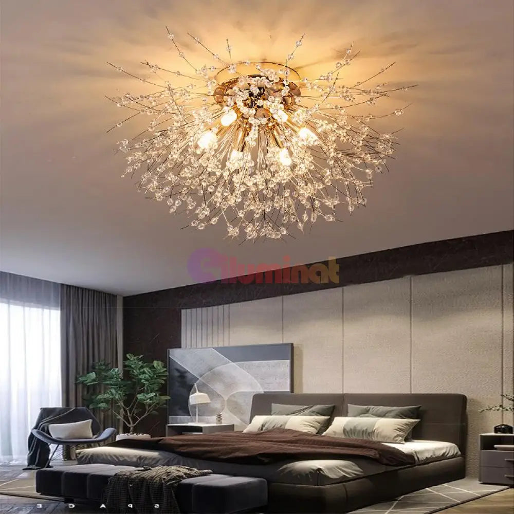 Lustra Aplicata Crystal Sigma Gold Lighting Fixtures