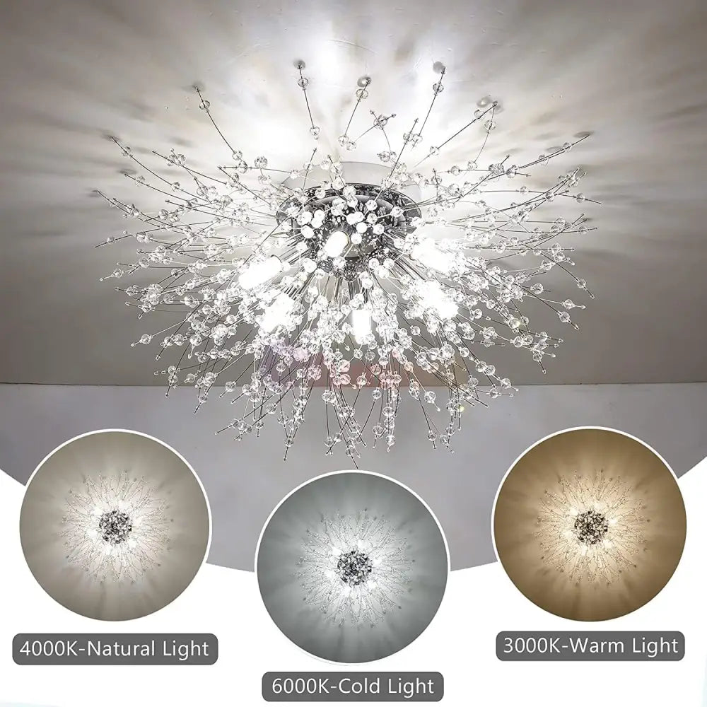 Lustra Aplicata Crystal Sigma Silver Lighting Fixtures