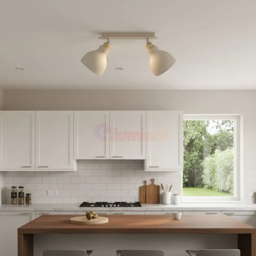 Lustra cu 2 Spoturi ARRECIFE Brown & Silver Chandeliers