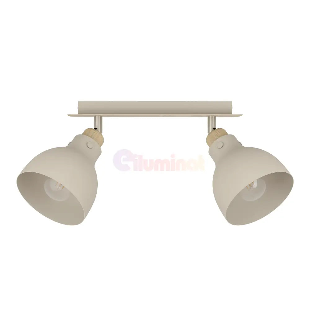 Lustra cu 2 Spoturi ARRECIFE Brown & Silver Chandeliers