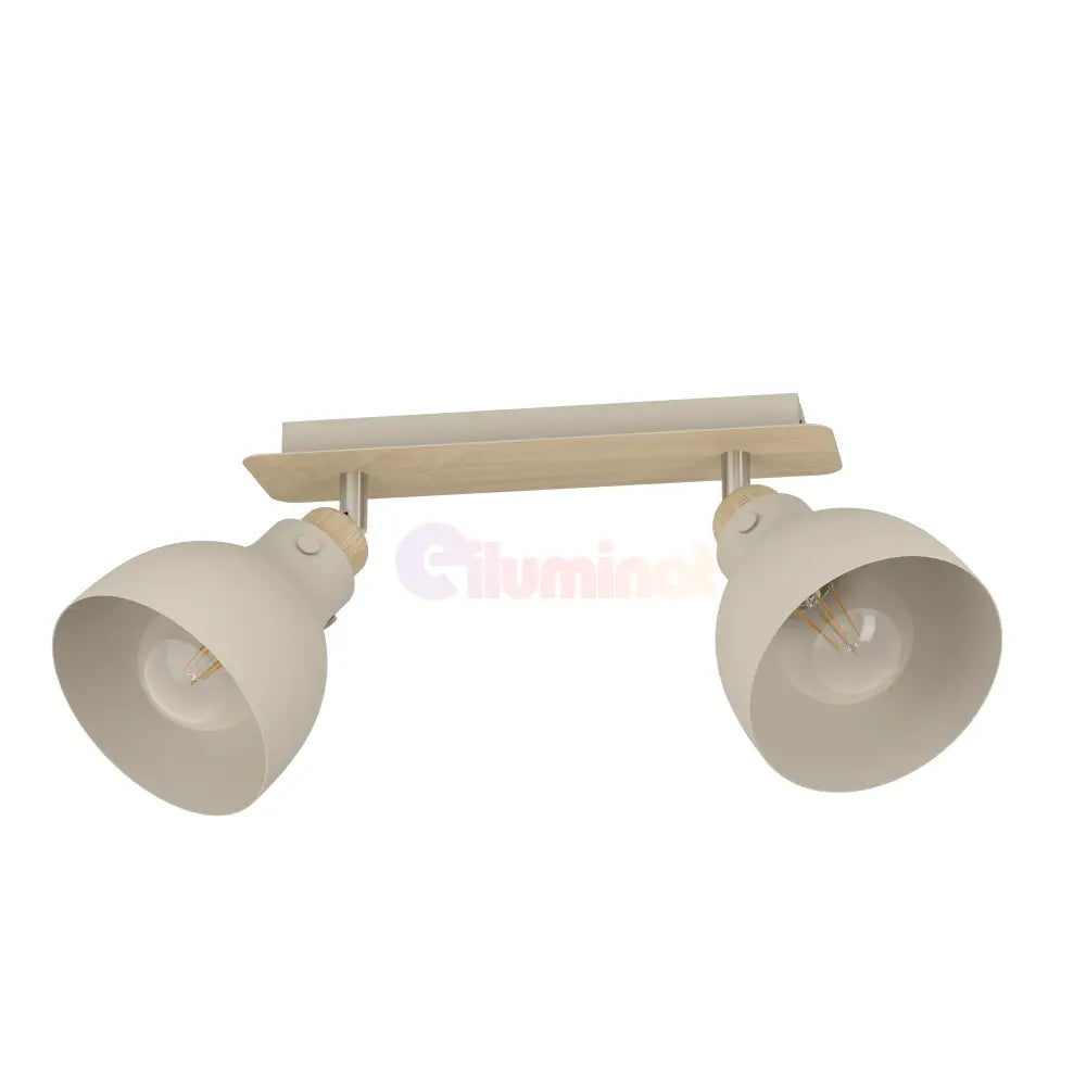 Lustra cu 2 Spoturi ARRECIFE Brown & Silver Chandeliers