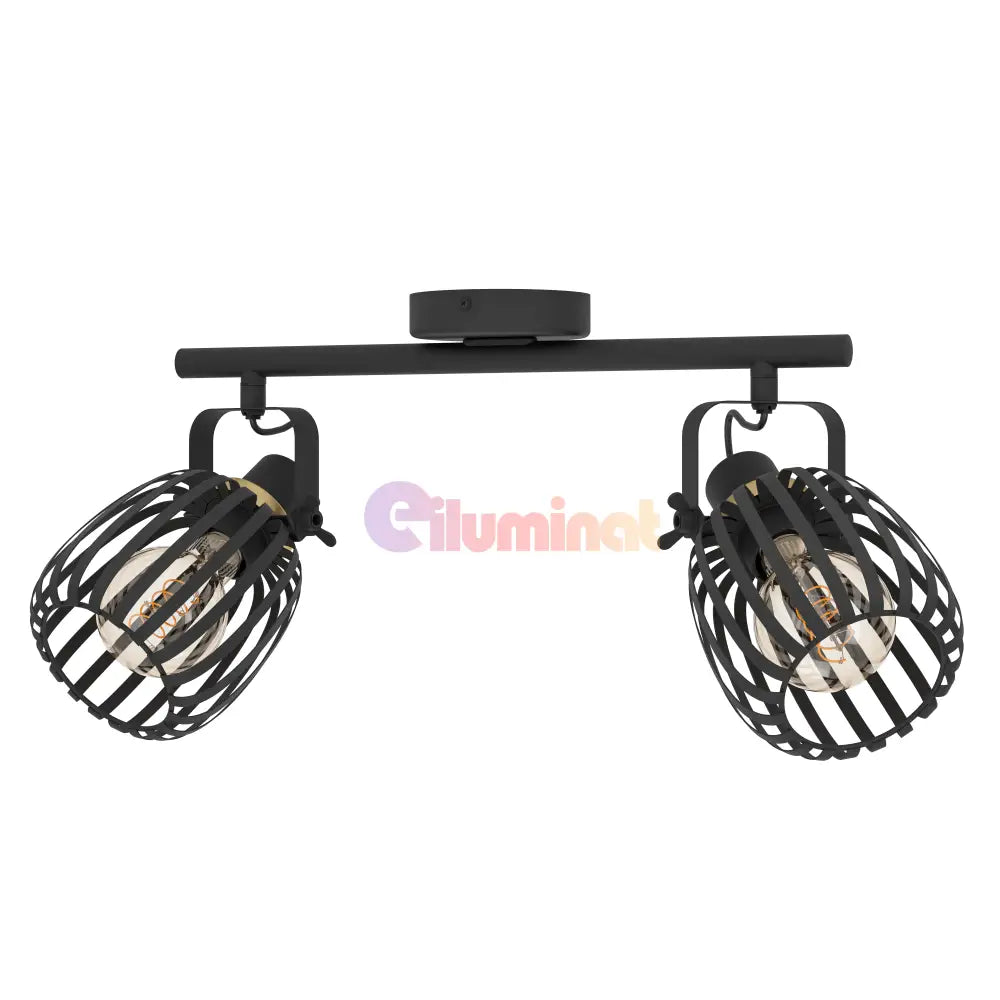 Lustra cu 2 Spoturi Black GIRONA EGLO 900662 NEAGRA / MINIMALIST DESIGN Lighting Fixtures