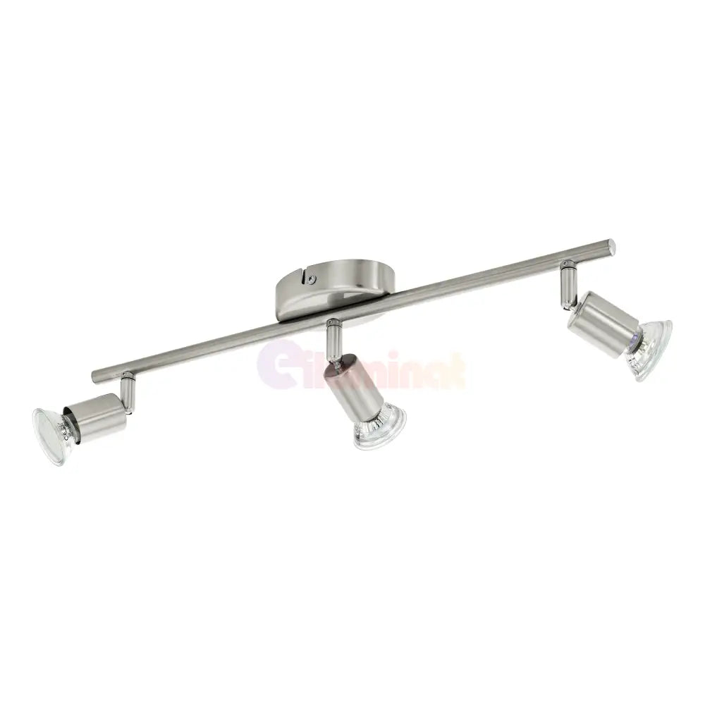 Lustra Cu 3 Spoturi Reglabile Silver BUZZ-LED 48.5CM ARGINTIE Lighting Fixtures