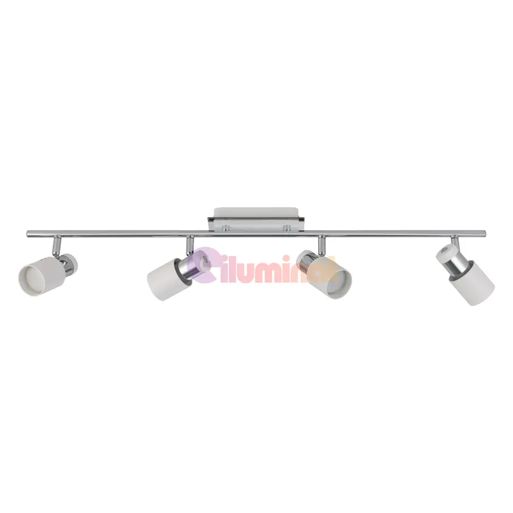 Lustra 4xGU10 DAVIDA Chrome 92087 CHROME / 78CM / MINIMALIST DESIGN led ceiling light