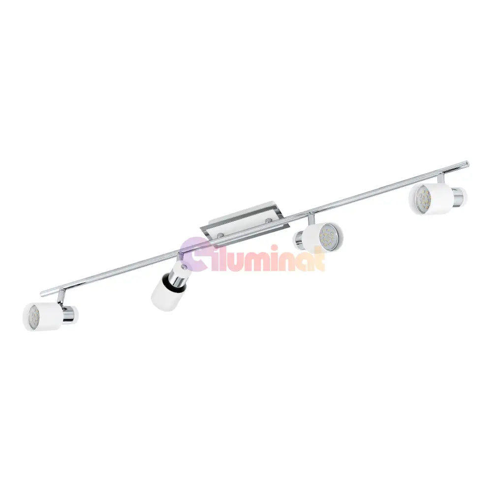 Lustra 4xGU10 DAVIDA Chrome 92087 CHROME / 78CM / MINIMALIST DESIGN led ceiling light