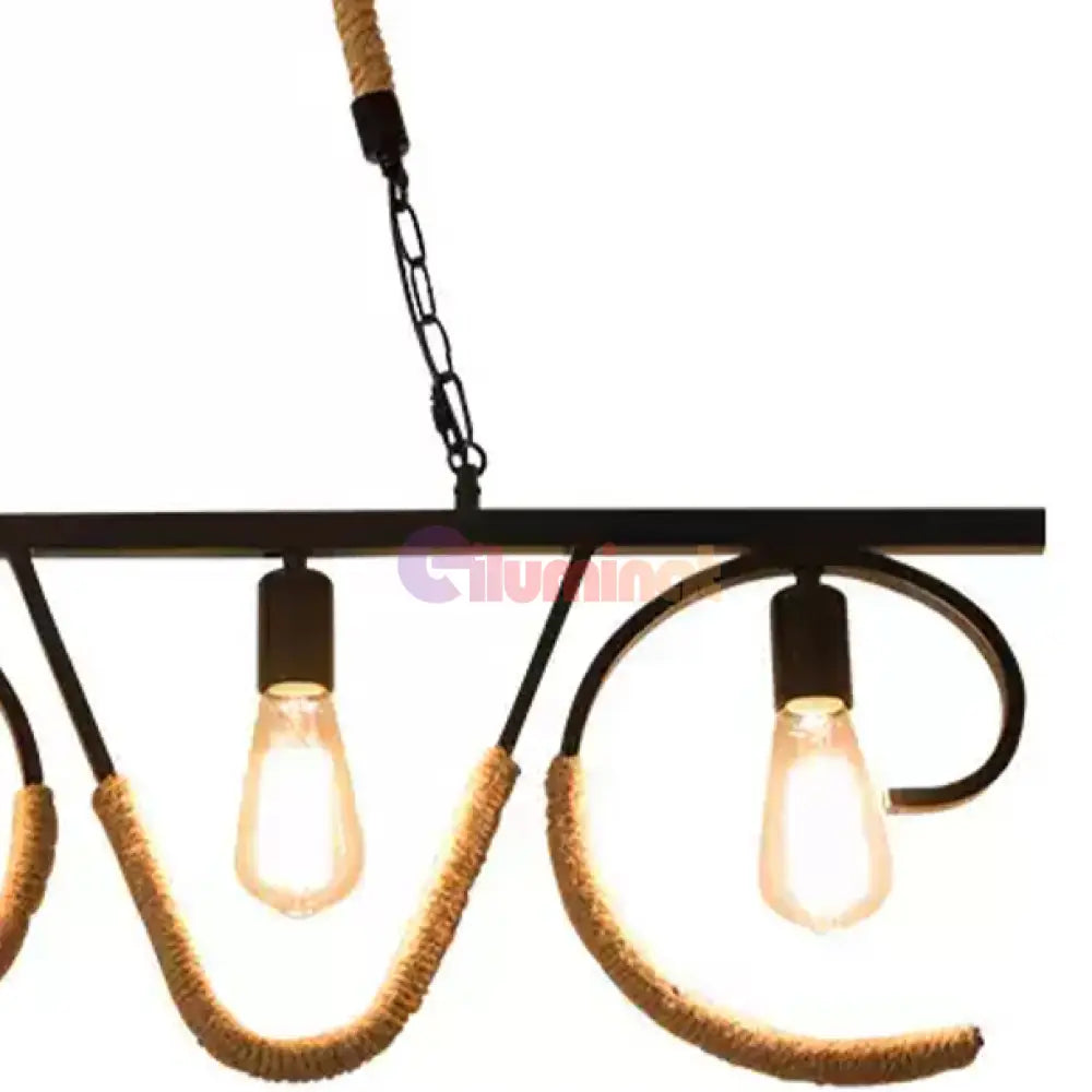 Lustra Derva Vintage Love 100CM 100CM / VINTAGE SI RETRO DESIGN Lighting Fixtures