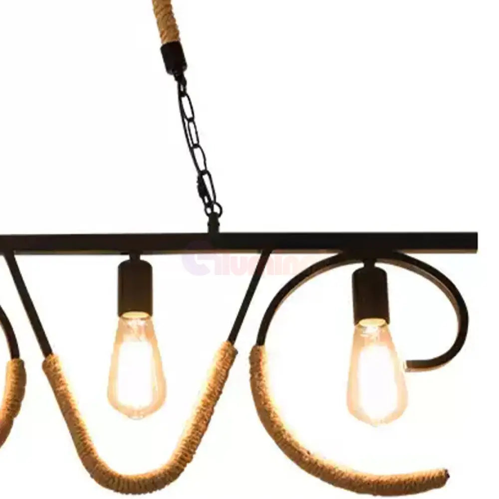 Lustra Derva Vintage Love 100CM 100CM / VINTAGE SI RETRO DESIGN Lighting Fixtures