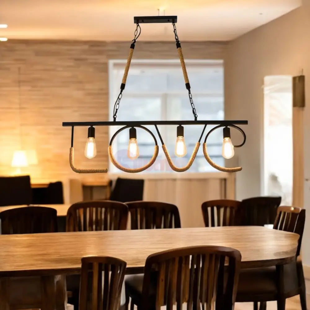 Lustra Derva Vintage Love 100CM 100CM / VINTAGE SI RETRO DESIGN Lighting Fixtures