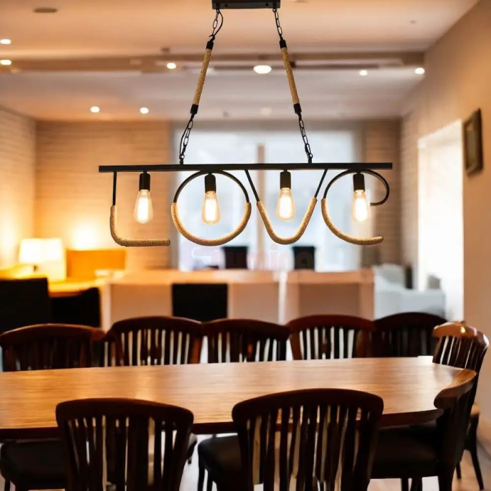 Lustra Derva Vintage Love 100CM 100CM / VINTAGE SI RETRO DESIGN Lighting Fixtures