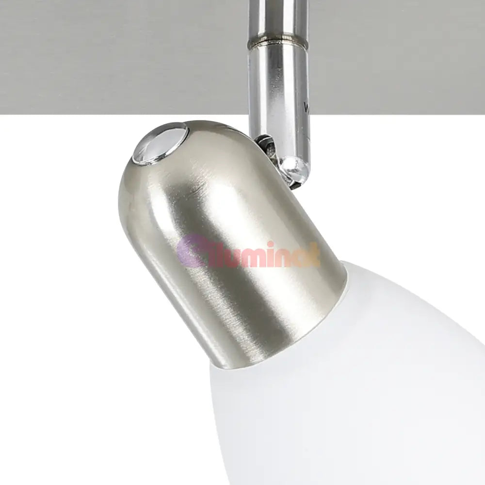 Lustra ENEA cu 3 Spoturi Silver 40CM ABAJUR / 40CM Chandeliers