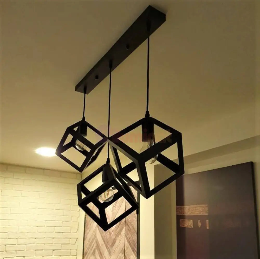 Lustra Fedra Cub Vintage Suport Liniar Lighting Fixtures