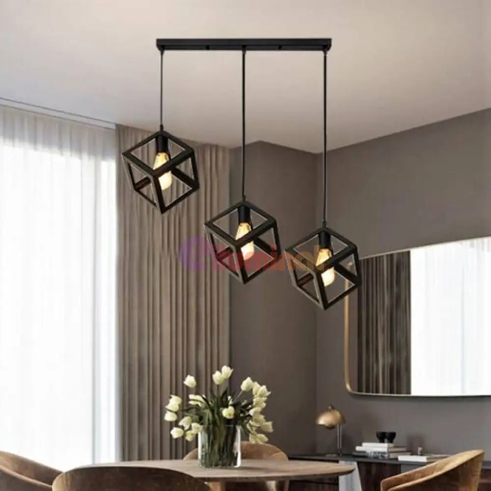 Lustra Fedra Cub Vintage Suport Liniar Lighting Fixtures