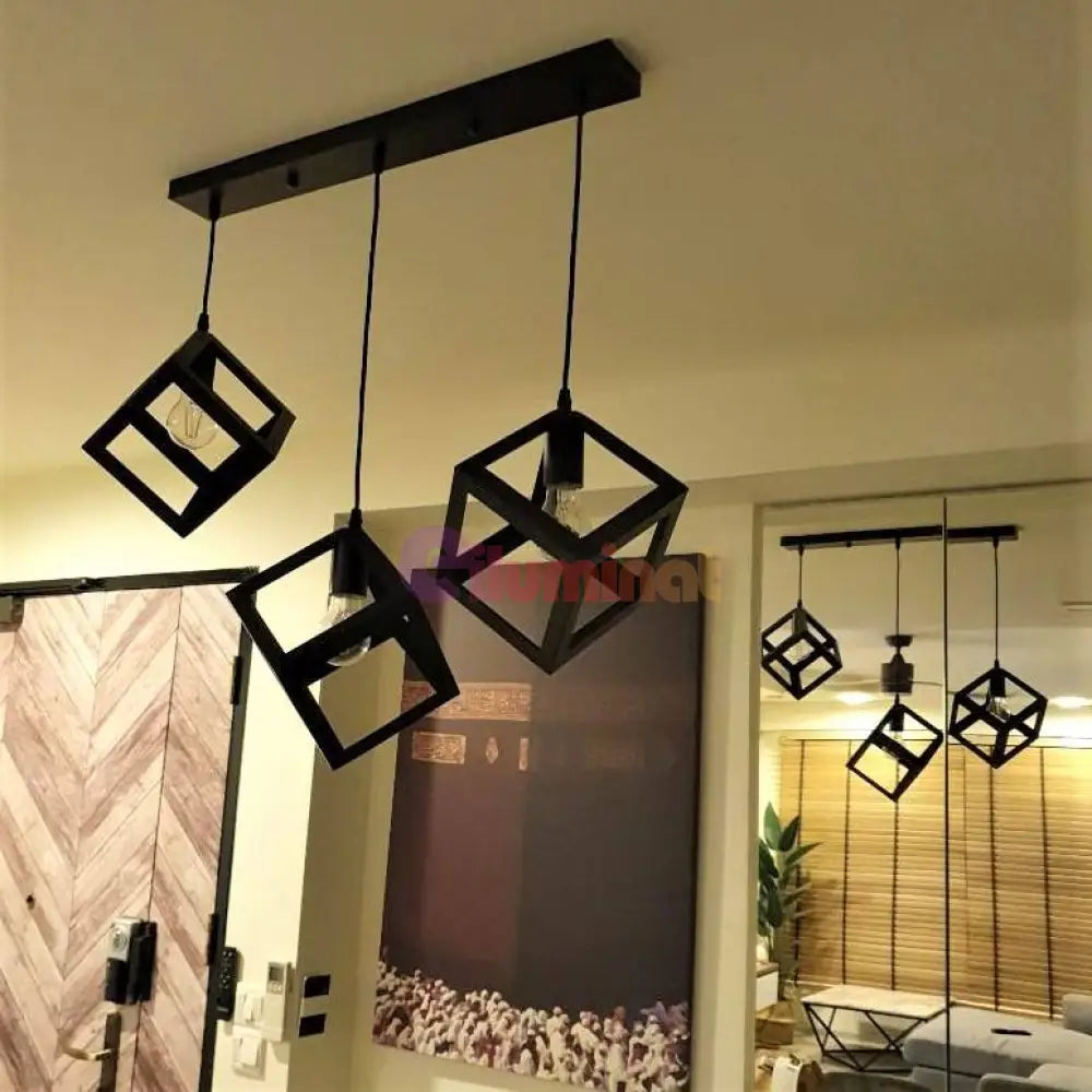 Lustra Fedra Cub Vintage Suport Liniar Lighting Fixtures
