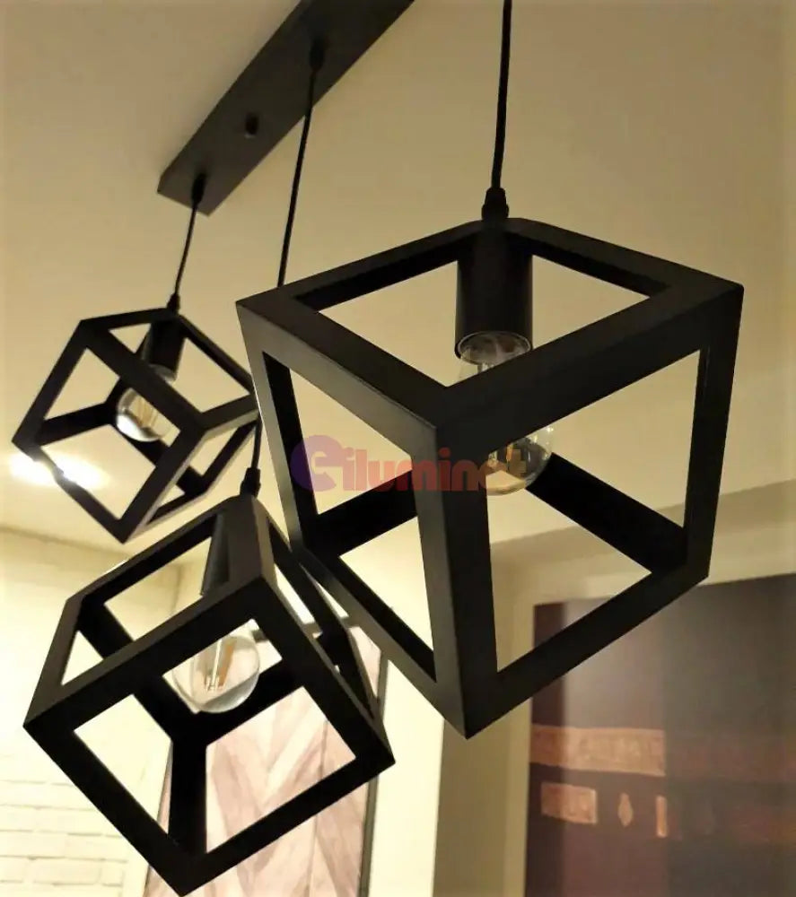 Lustra Fedra Cub Vintage Suport Liniar Lighting Fixtures