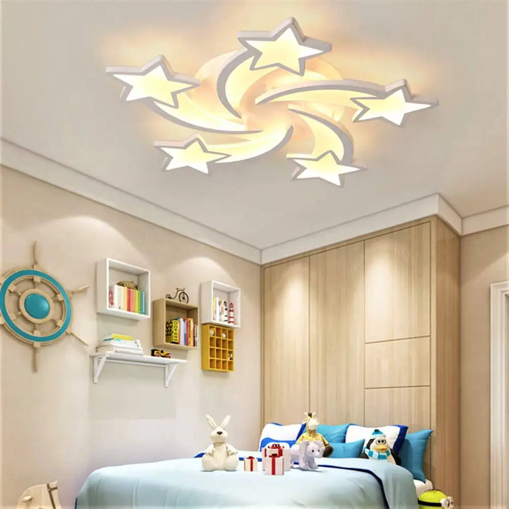 Lustra Led 100W Star Design Smart Echivalent 500W Lighting Fixtures