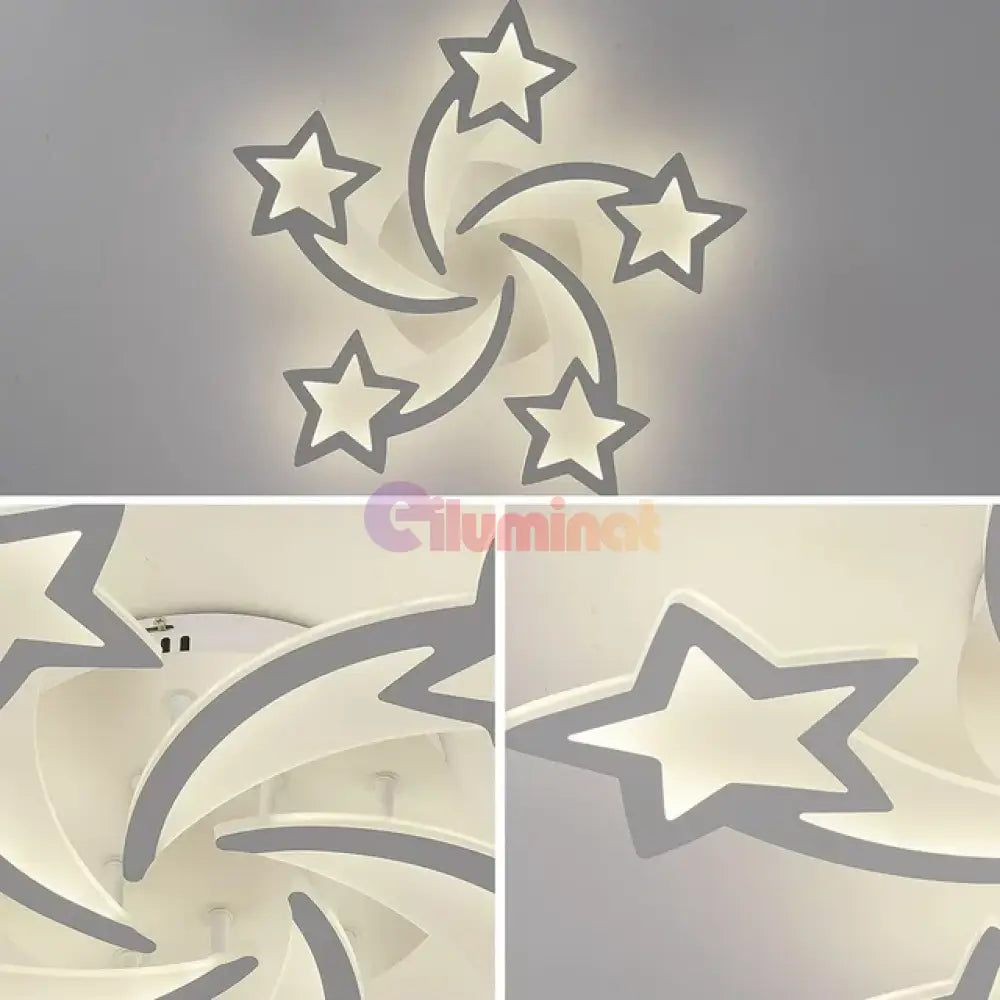 Lustra Led 100W Star Design Smart Echivalent 500W Lighting Fixtures