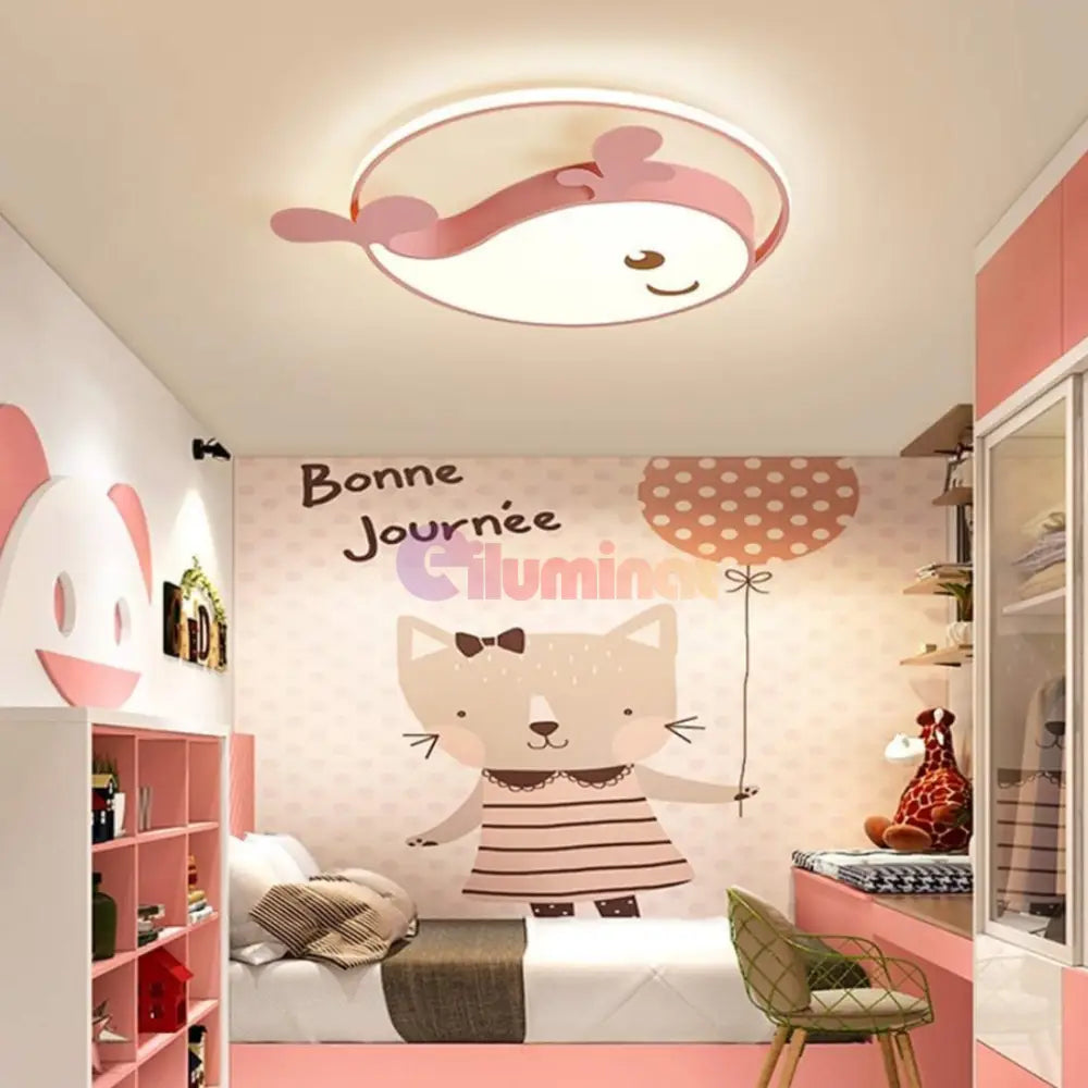 Plafoniera LED 104W Whale Tale cu Telecomanda KIDS Lighting Fixtures