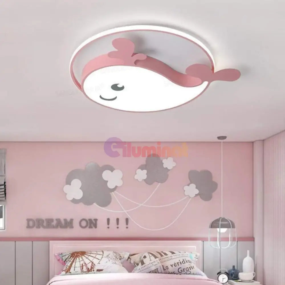 Plafoniera LED 104W Whale Tale cu Telecomanda KIDS Lighting Fixtures