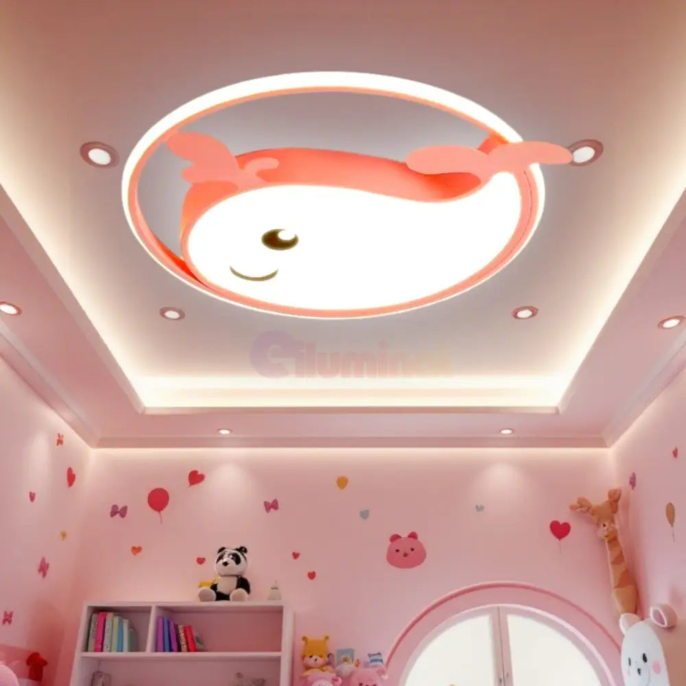 Plafoniera LED 104W Whale Tale cu Telecomanda KIDS Lighting Fixtures