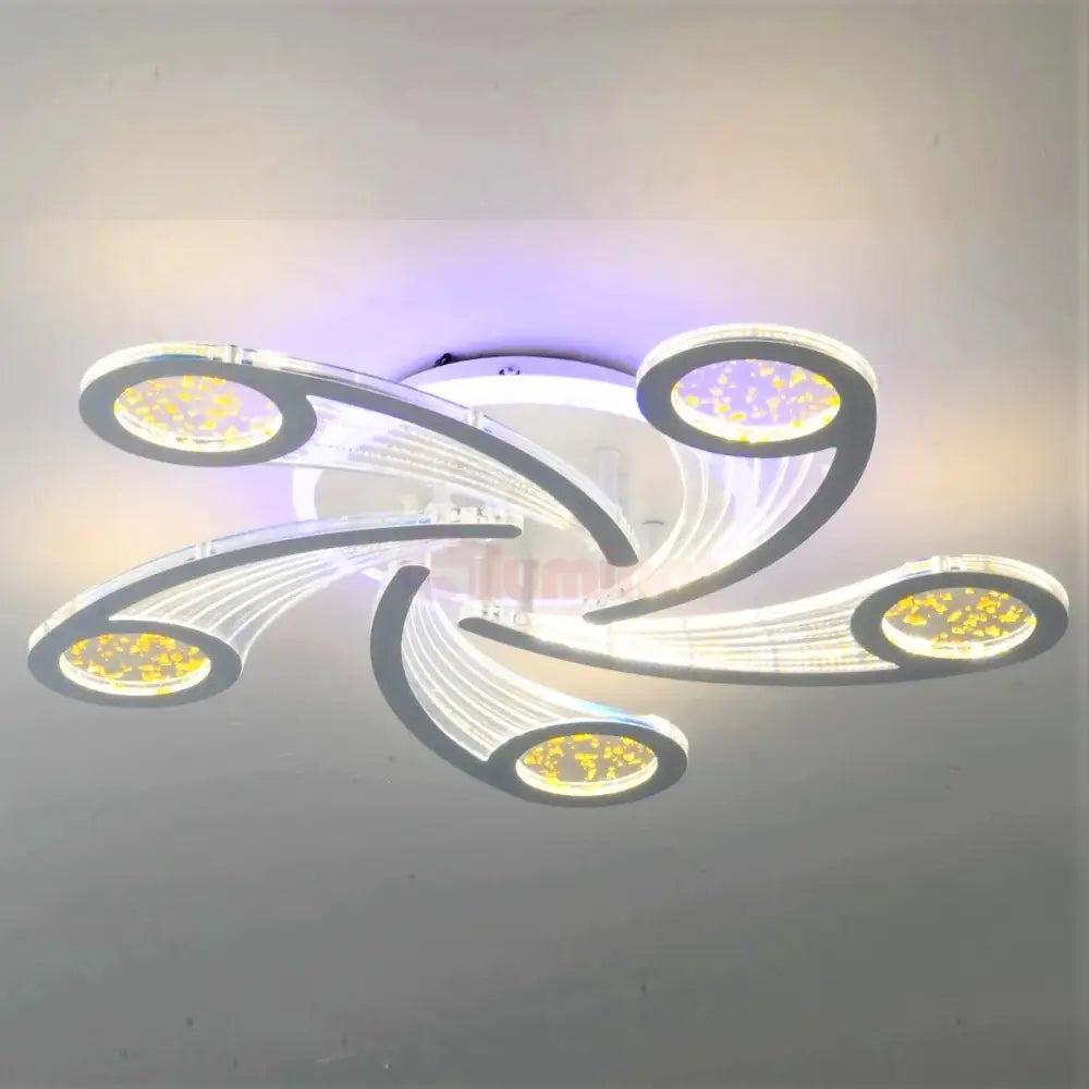 Lustra Led 138W Spark Rgb Telecomanda Lighting Fixtures