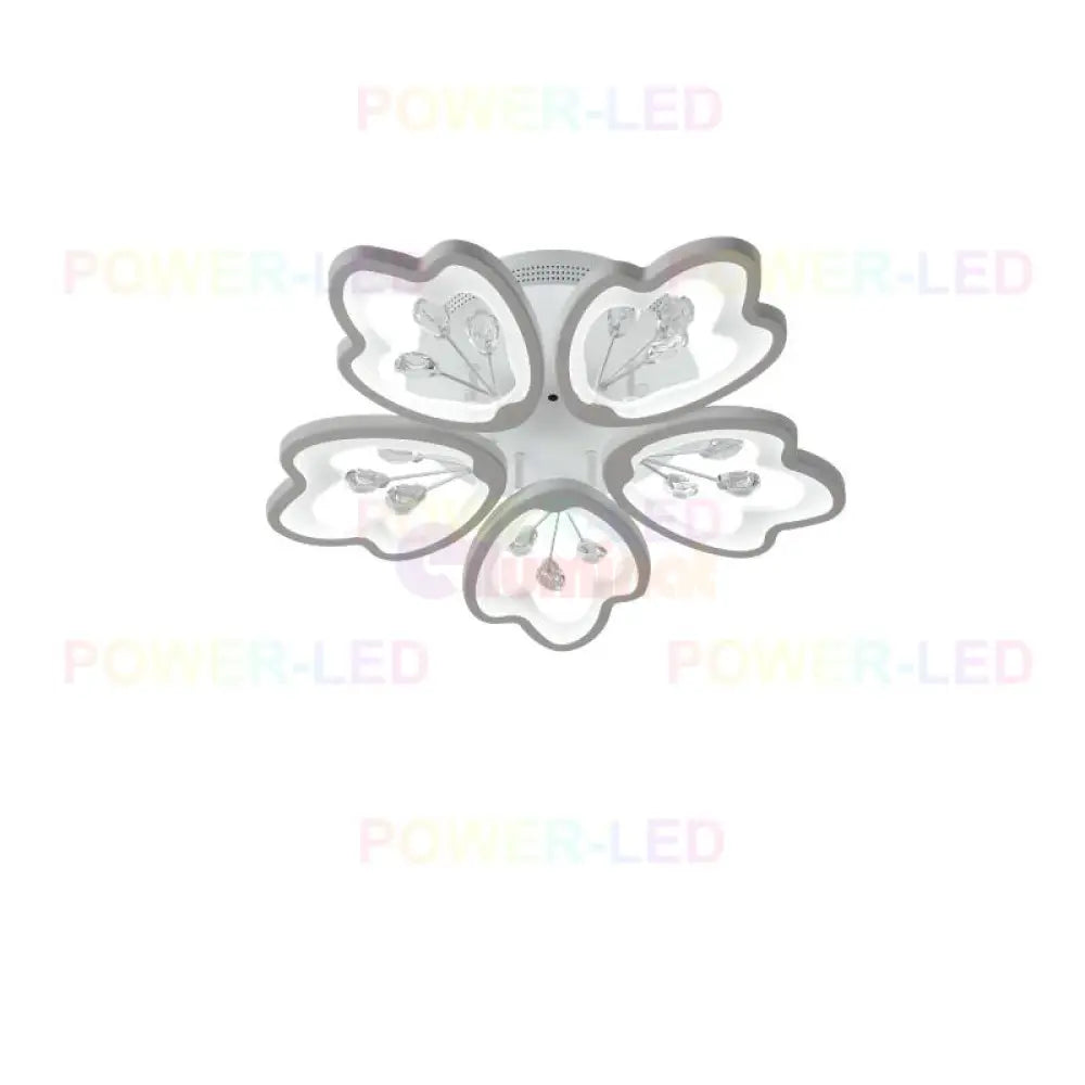 Lustra Led 140W Leafs Telecomanda Lighting Fixtures