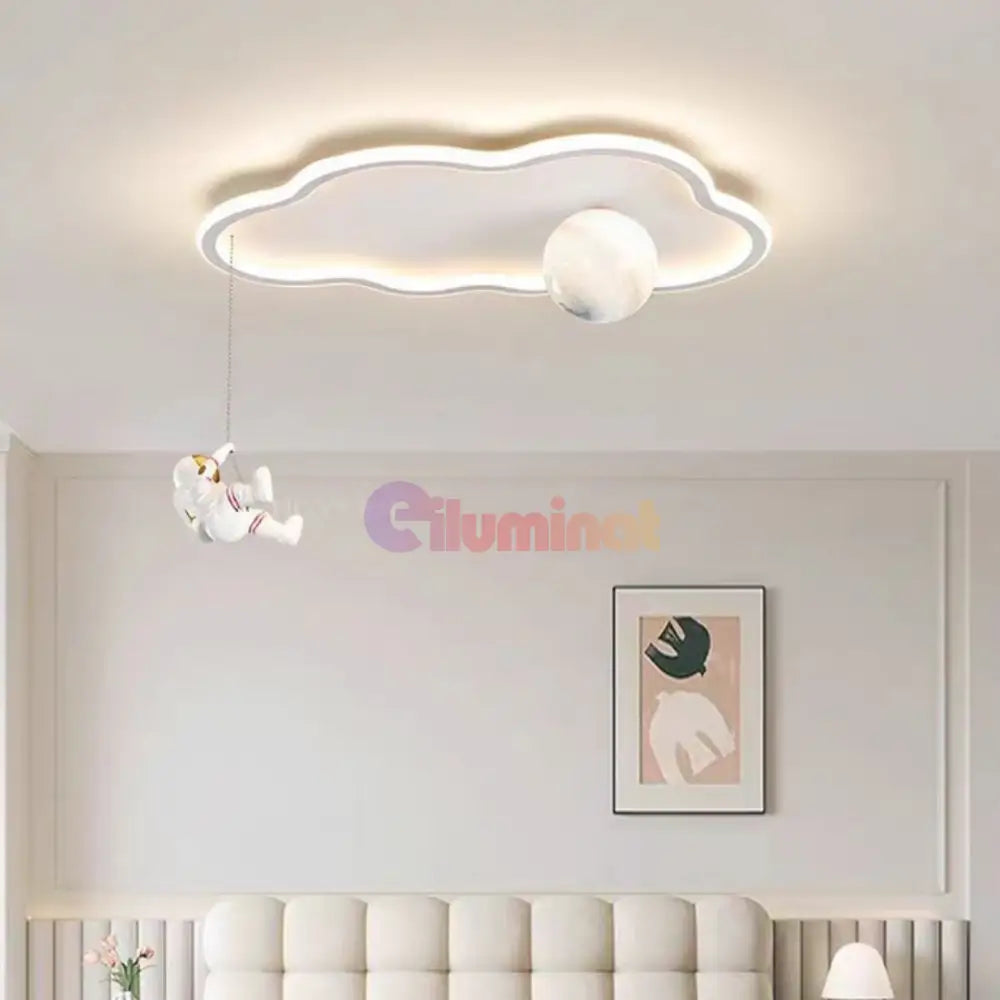 Lustra LED 144W Moonwalk Cloud Telecomanda Echivalent 400W