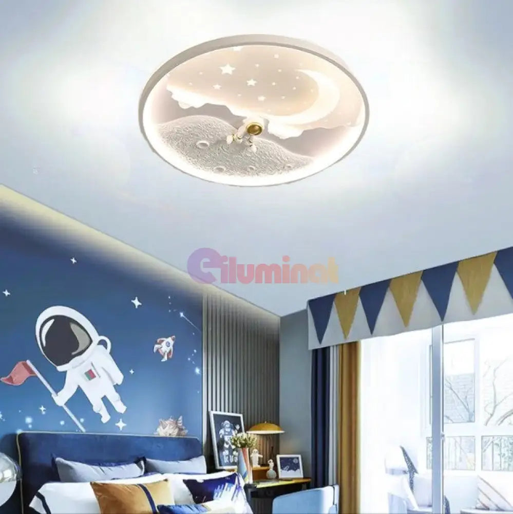 Lustra Led 150W Astro-Man Kids Echivalent 500W Telecomanda Lighting Fixtures