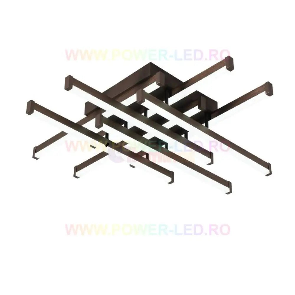 Lustra Led 160W 8 Lines Design Maro Telecomanda Lighting Fixtures