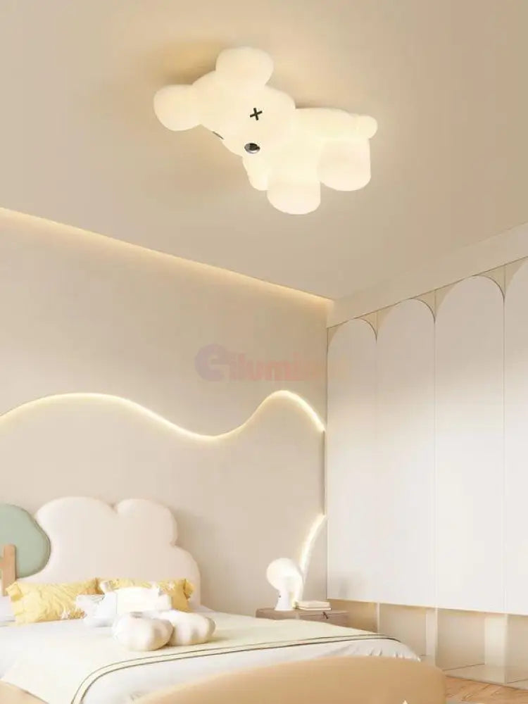 Lustra Led 160W Winny Bear Smart Cu Telecomanda Echivalent 600W Lighting Fixtures