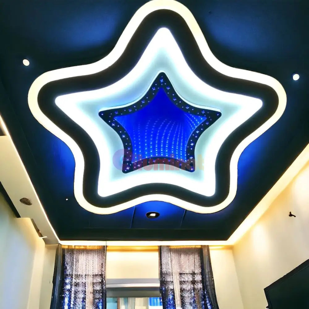 Lustra Led 180W Star Rgb 3D Telecomanda Ceiling Light