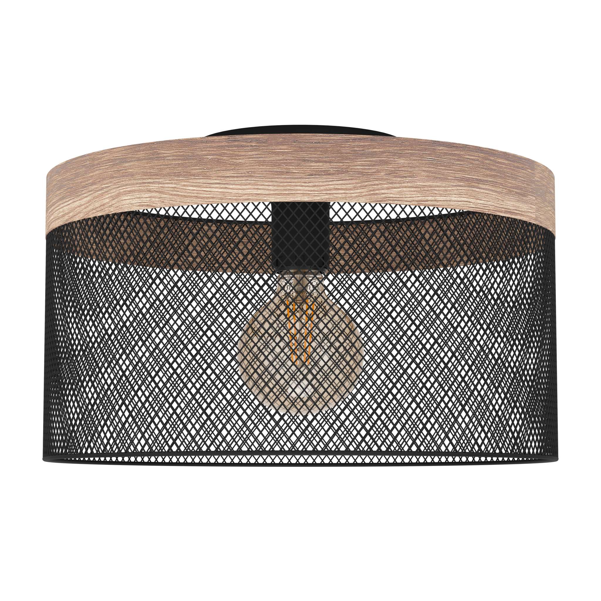 Lustra LED 1xE27 EGLO KILNSDALE 43832 NEAGRA / VINTAGE SI RETRO DESIGN Home & Garden