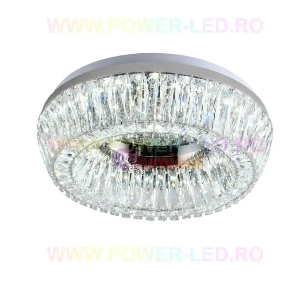 Lustra Led 200W Lora Maxi Cristal Telecomanda Lighting Fixtures