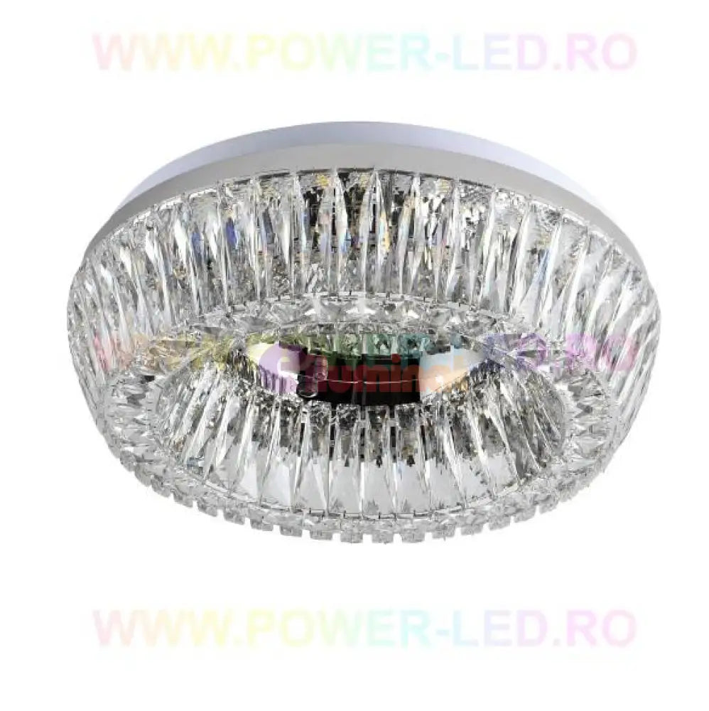 Lustra Led 200W Lora Maxi Cristal Telecomanda Lighting Fixtures